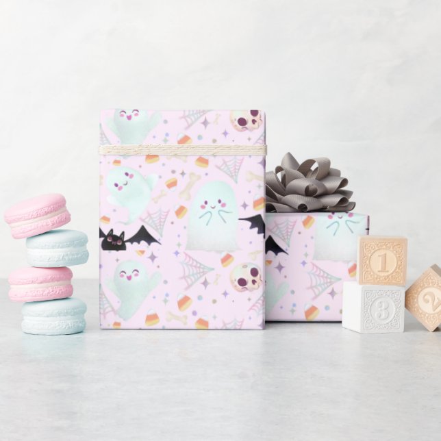 söt spooky presentpapper (Baby Shower)