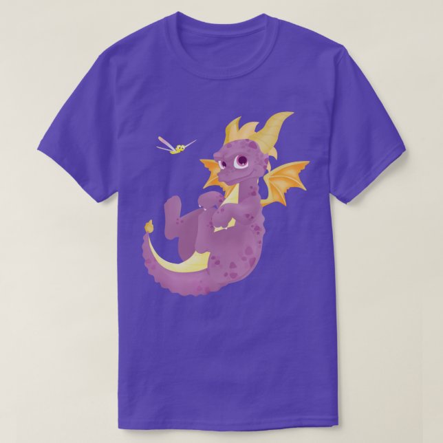 söt spyro och sparx t shirt (Design framsida)