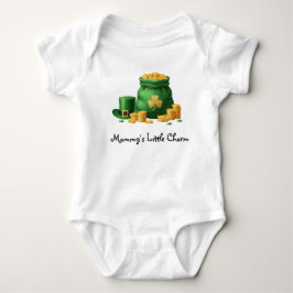 Söt St. Patrick's Day Foto Baby T-shirt