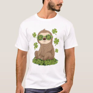 Söt St. Patrick's Day Sengu Leprechaun Shamrock Gi T Shirt