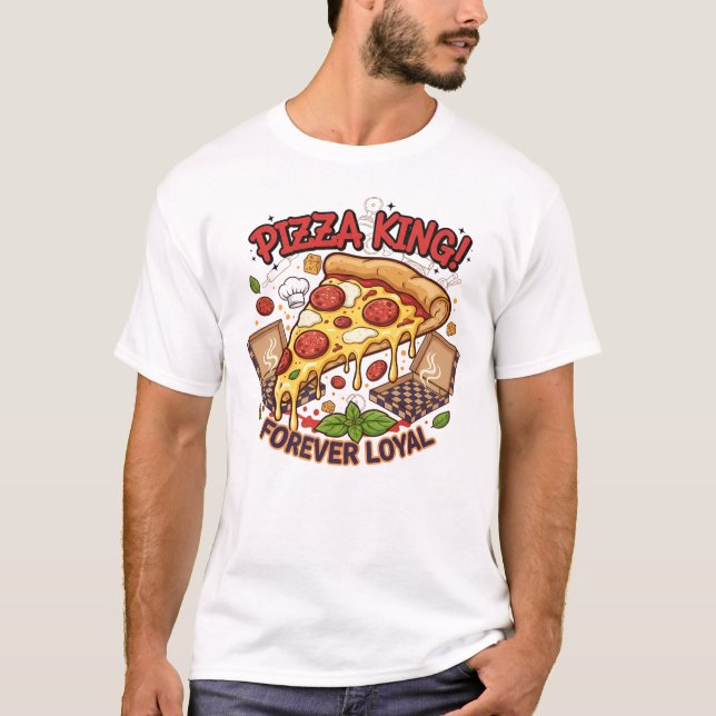 Söt Stack kärlek – Tecknad Pancake & Waffle Tröja (Framsida)
