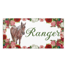 söt stall-tecken ro