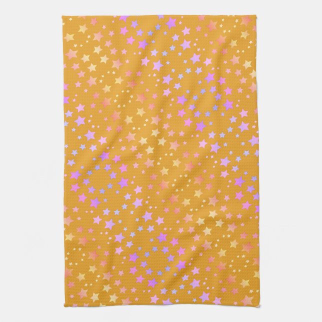 Söt Star Tea-Towel Kökshandduk (Vertikal)