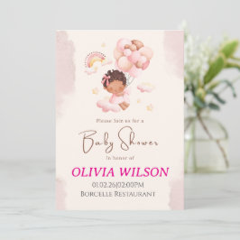 Söt start Baby Shower Samlingsinbjudan Inbjudningar