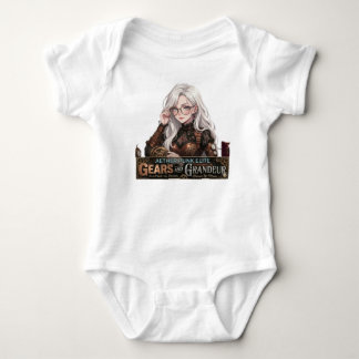Söt Steampunk Anime Flicka Konst för Barn och Tonå T Shirt