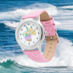 Söt strand sjöjungfru älskare lägg till barn med n armbandsur<br><div class="desc">Söt strand sjöjungfru älskare lägg till barn från namn Titta på</div>