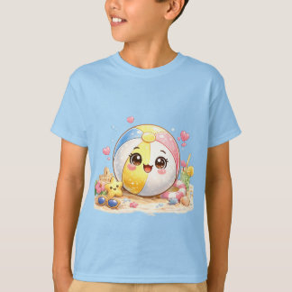 Söt strandboll - Glad sommarstranddagskonst T Shirt