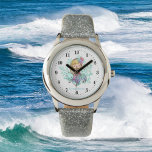 Söt strandfantasi sjöjungfru lägg till namn armbandsur<br><div class="desc">Söt strandfantasi sjöjungfru lägg till namn Watch</div>