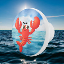 Söt strandhummer älskare decor