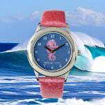 Söt strandseahorse add namn armbandsur<br><div class="desc">Söt strandseahorse lägg till namn Watch</div>