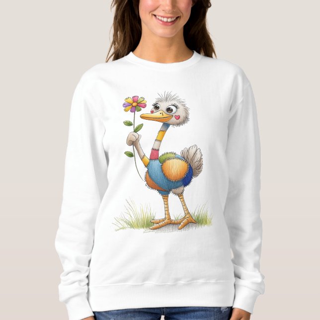 Söt struts t shirt (Framsida)