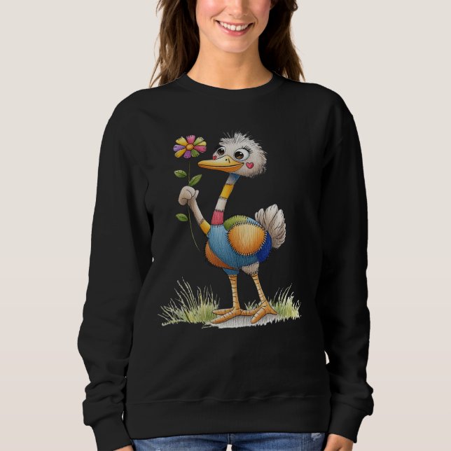 Söt struts t shirt (Framsida)