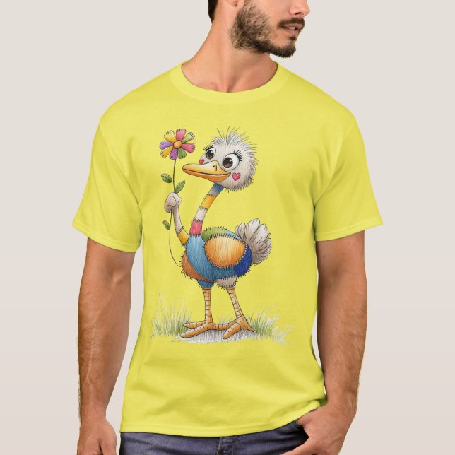 Söt Struts T Shirt (Framsida)