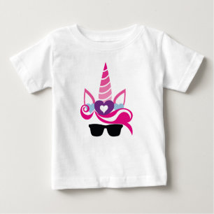 Söt Summer Unicorn T Shirt