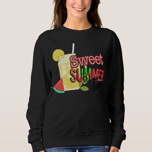 Söt Summertime T Shirt (Framsida)