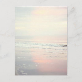 Söt Sunrise Beach Scene Vykort