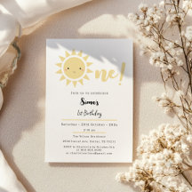 Söt Sunshine 1-årsfest