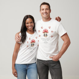Söt svamp - baby shower - t shirt