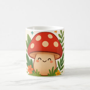 Söt Svampmugg med Estetisk Design Kaffemugg