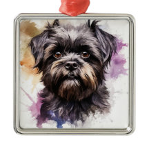 SÖT SVART AFFENPINSCHER VALP