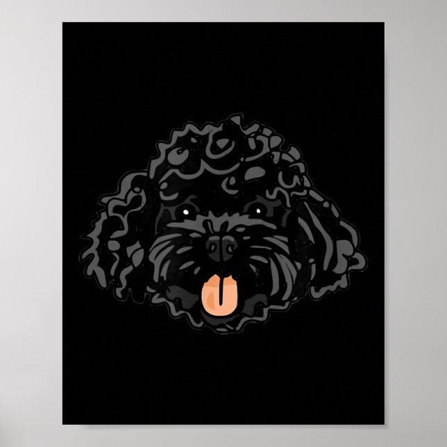 Söt Svart Apoo Poster (Framsidan)