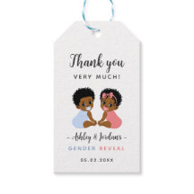 Söt svart bebis könsutslappande napp-gavetyg