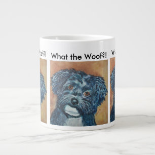 SÖT SVART HAVANESE JUMBO MUGG