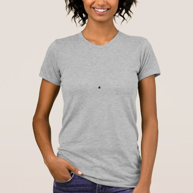Söt svart katt i häxhatt Classic T-Shirt (Framsida)