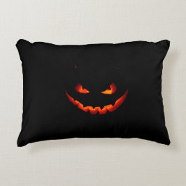 Söt Svart Leende Spök Halloween Kuslig Boo Desi Prydnadskudde