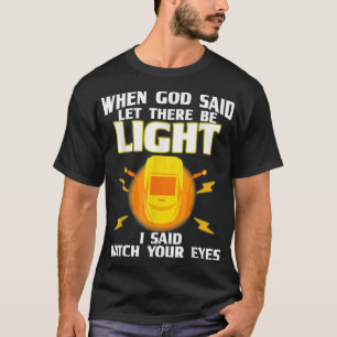 Söt svetskonst för män kvinnor MIGTIG & bågsvetsar T Shirt