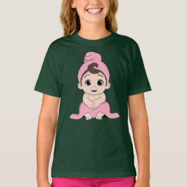 Söt T-Shirt för Babyflicka – Söt & Bedårande BT-Sh