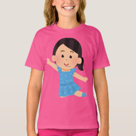 Söt T-Shirt för Babyflicka – Söt & Bedårande BT-Sh