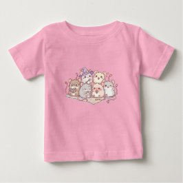 Söt T-Shirt för Barn med Musvänner