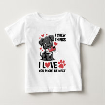 Söt T-shirt för hundälskare