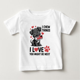 Söt T-shirt för hundälskare