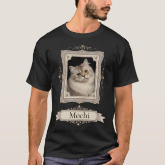 Söt T-shirt för svarta kattälskare – Kattdesign