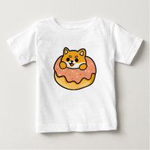 Söt T-Shirt med Hundmunk - Kawaii Present till Val