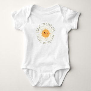 Söt T-shirt med leende sol