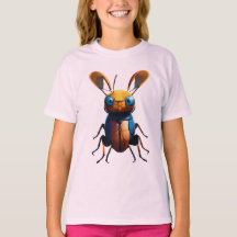 Söt T-Shirt med Vägglöss