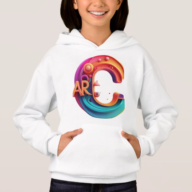 Söt T-tröjor för flickor T Shirt (Framsida)