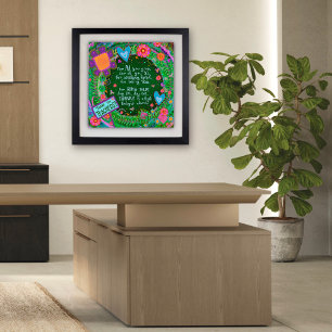 Söt Tack Lärares uppskattning Inspirivitet Poster