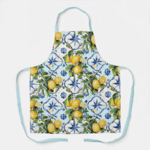 Söt Talavera Tile All-over Print Lemons