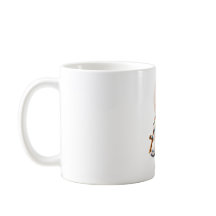 Söt Tand Avslappnad på Strand Kaffe Mugg | Rolig T
