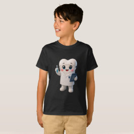 Söt Tand Vetenskapsman Barn T-Shirt | Dental Lab C