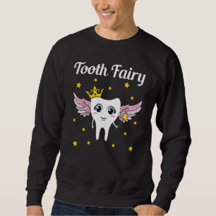 Söt Tandfée Tandläkare Halloween Kostym Tandläkare Lång Ärmad Tröja