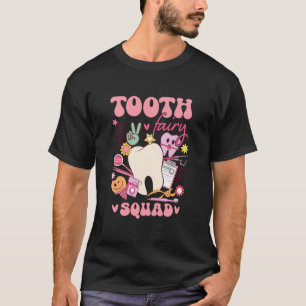 Söt Tandfésquad-matchning för Tandläkare Tandvård T Shirt