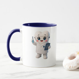 Söt Tandforskare Kaffe Mugg | Tandlabbrock