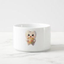 Söt tandkaffeälskande Kawaii karaktärskopp