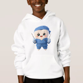 Söt tandkirurg för barn hoodie – Roligt tandläkarp T Shirt