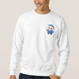 Söt tandkirurg herr sweatshirt – Tandläkarpresent